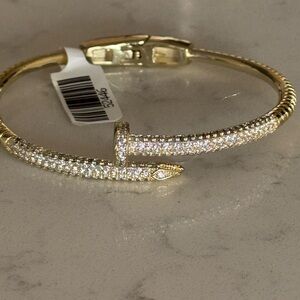 Elegant Gold and Silver Bracelet